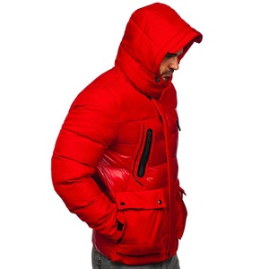 Men's Oversize Bubble Puffer Down <b>Padding</b> Winter <b>Jacket</b> Custom Quilted Down Puffer <b>Jacket</b> For Men Pocket Windbreak <b>Hooded</b> <b>Jacket</b> - Product Image 3