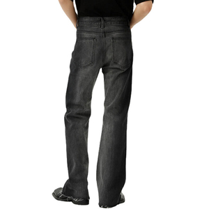 Wholesale Flare Joggers Track <b>Pants</b> Custom Loose Flare <b>Sweat</b> <b>Pants</b> <b>Men</b> Wide Leg Trouser Stacked Flared Sweatpants <b>Men</b> - Product Image 4
