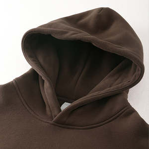 Sudadera con capucha de invierno de ajuste Regular ecológica transpirable de secado rápido de algodón 100% de alta calidad para hombres - Product Image 3