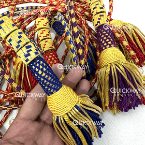 Cordón de Bugle Trenzado Ecológico con Diseño Ceremonial Nuevo 2025, Color Personalizado, Alta Calidad, Precios Razonables para Prendas - Product Image 4