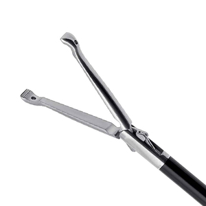 Pinzas de Precisión para Extracción de Ganglios Linfáticos Laparoscópicas, 5 mm x 45 cm, Juego de Instrumentos Manuales de Acero Inoxidable para Procedimientos Endoscópicos - Product Image 1