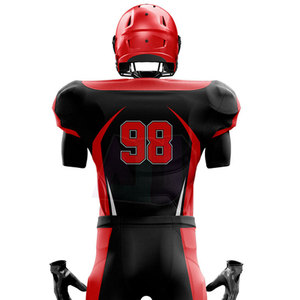 Uniforme de Fútbol Americano, Cómodo, de Tela Elástica de Poliéster, Diseño Corto, para Entrenamiento, Competencia y Uso en Equipo - Product Image 6