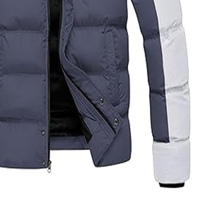 Chaqueta acolchada de pana para hombre con burbujas sueltas de invierno personalizadas de fabricante, chaqueta cómoda para hombre subida por Dress Sports - Product Image 3