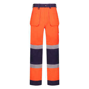 กางเกงยูนิฟอร์มทรงตรง ผ้าโพลีเอสเตอร์ผสมคอตตอน คุณภาพสูง สำหรับชุดทำงานนิรภัย - Product Image 5