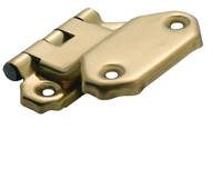 Charnières de meuble décalées en laiton massif 50x30mm, finition personnalisée, emballage en carton