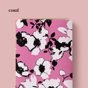 Tela de algodón 100% voile con estampado digital de lazos y flores para jardín, bajo MOQ, pedido personalizado, venta al por mayor DAL - Product Image 4
