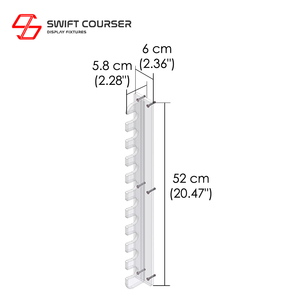 Estantes de exhibición de palos de golf de acrílico de alta calidad Estante de exhibición minorista montado en la pared para tiendas minoristas - Product Image 2