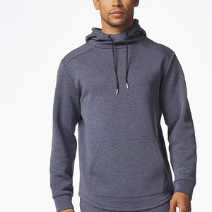 Conjunto Deportivo Informal de Dos Piezas con Capucha, Sudadera Lisa, 100% Algodón de Felpa, Corte Regular, Personalizable, Unisex - Product Image 3