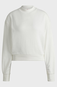 Sudadera de algodón de ajuste relajado de alta demanda para mujer, hombros caídos, puños acanalados y dobladillo, Sudadera con capucha para mujer, sudadera de entrenamiento de gimnasio - Product Image 5