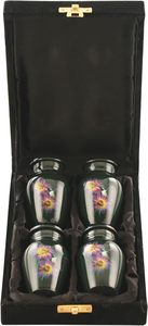 Direct Factory Supplies Premium Velvet Box Set 4 Mini Humming <b>Birds</b> Modern Design Metal Urns Novelty Creative Home <b>Decoration</b> - Product Image 2