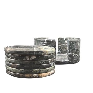 Handmade <b>Marble</b> Tea Coaster New Design <b>Table</b> Top Mat Custom <b>Coffee</b> Coaster Manufacturer - Product Image 1