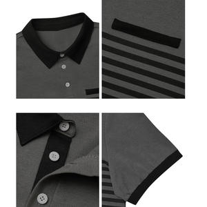 เสื้อโปโลสำหรับผู้ชายสำหรับเล่นกอล์ฟป้ายปักโลโก้ตามสั่งตัวเลือกการพิมพ์สำหรับทีมกีฬาหรือเครื่องแบบสำนักงาน - Product Image 2