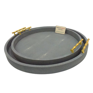 ถาดใส่ของทรงกลมทำจากเรซินเทียมขนาด0.51x0.51x0.075แบบกำหนดเอง - Product Image 5