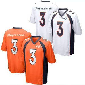 Camiseta de Fútbol Americano Personalizada y Económica para Niños, Bordada con la Bandera de EE. UU., Uniforme de Equipo Completo, Corta, 100% Poliéster, Antibacteriana y Transpirable - Product Image 6