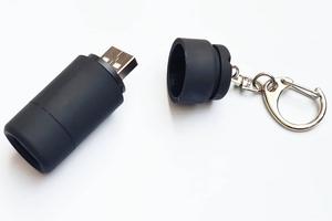 Linterna portátil <span class=keywords><strong>de</strong></span> viaje para exteriores, llavero pequeño, linterna <span class=keywords><strong>de</strong></span> carga recargable por USB, mini bolsillo LED <span class=keywords><strong>de</strong></span> luz fuerte - Product Image 3