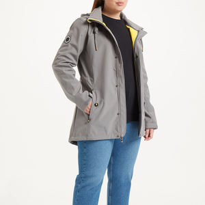 Servicio OEM de ropa de calle Chaqueta Softshell para damas Chaqueta Softshell profesional hecha en fábrica de alta calidad para mujeres - Product Image 2