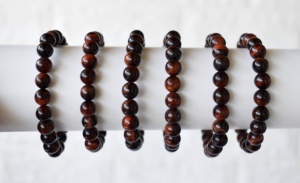 Wholesale Natural <b>Healing</b> Red Tiger Eye Polished 8mm Round Beaded Classic Lovers Meditation Natural Stone Unisex <b>Bracelet</b> - Product Image 5