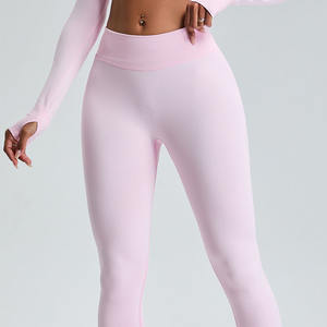 New Trend Women's Breathable Seamless Four-Way Stretch High Waist Sports Yoga <b>Legging</b> Quick Dry <b>Butt</b> <b>Lift</b> Pants for Fitness - Product Image 5