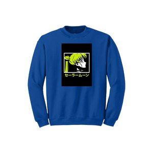 100% algodón Casual Anime colección sudadera invierno 280gsm + personalizable pecho estampado Diseño y Color ODM Logo en el frente - Product Image 2