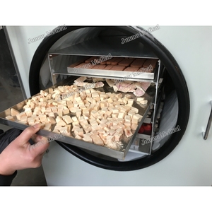 Máquina de Liofilización de Acero Inoxidable, Liofilizador Doméstico de Pequeña Escala para Alimentos Crudos para Mascotas, Golosinas para Perros, Pechuga de Res y Pollo - Product Image 3