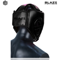 Casque de protection facial en cuir de vachette de qualité supérieure, personnalisé, pour MMA, kickboxing, karaté, taekwondo, entraînement et sparring