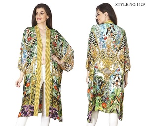 Kimonos légers pour femmes idéaux pour les vacances d'été à la plage ou la superposition avec des vêtements décontractés - Product Image 4