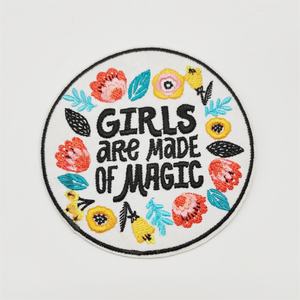 Parche Termoadhesivo de Tela Chenilla Bordada, Parche Personalizado Termoadhesivo, Parche Bordado en 3D con Logotipo de Diseñador, Pegatinas Bordadas para Coser - Product Image 2