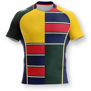 Conjuntos de uniformes de rugby Jersey de rugby 100% Poliéster Secado rápido Sublimación personalizada Conjuntos de camisetas de rugby - Product Image 3