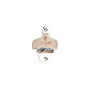 Ouvre-bouteille mural en laiton massif Hampton Nautical, décoration de bar nautique marine - Product Image 3