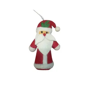 Wholesale Santa Claus handmade Felt Toys with Pure Wool Made Latest Designed for home decor By exporter