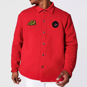 Veste de coach en nylon pour hommes 2026, personnalisable avec logo, imperméable et tendance pour l'extérieur, avec logo frontal, vente en gros pour garçons - Product Image 5