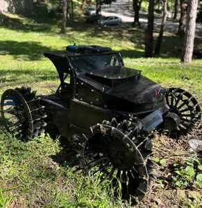 Hybrid RC Robot <b>Mower</b> Remote Control Grass Cutter - Automatic <b>Electric</b> <b>Start</b> <b>Mower</b> for Agriculture Robot - Product Image 1