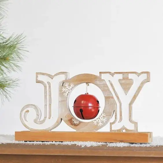 Kayu bentuk pohon beberapa Finishing tema alami kayu Natal untuk Natal dan easr dekorasi