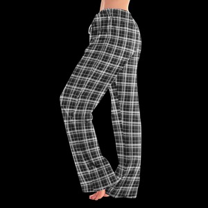 Pantalon de survêtement taille haute pour femme Pantalon de tous les jours en toile extensible confortable avec ceinture élastique et poches - Product Image 2