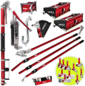 <b>Top</b> Quality LEVEL5 Automatic Taping and Finishing <b>Tool</b> Set Automatic Taper, 10 12 inches Flat Boxes,3 inches - Product Image 1