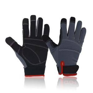 Guantes de montaje Antideslizante Antiestático Carbono Flexible Palma Dedo Top Fit Tip PU Recubierto Trabajo Montaje Guantes DE SEGURIDAD protectores - Product Image 5