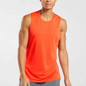 Débardeurs d'entraînement sans manches de qualité supérieure pour homme Conception tricotée respirante taille plus Prix de gros Chemise Streetwear - Product Image 1
