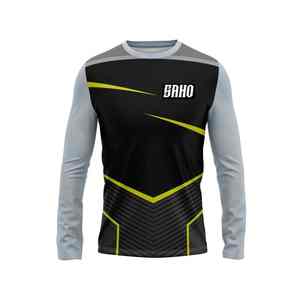Sudadera de cuello redondo GAA de ajuste Atlético cálido con puños acanalados logotipo personalizado y forro polar para deportes gaélicos OEM MOQ Pakistán - Product Image 6