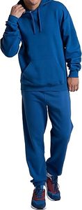 Sudadera con capucha de peso pesado de algodón 100% personalizada Sudadera con capucha gráfica de lana de invierno para hombres Jersey de bolsillo de gran tamaño - Product Image 6