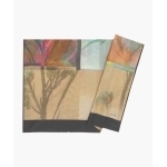 Étole en Soie et Coton 75x200 Colorée Aker, Foulard et Cache-cou - Product Image 3