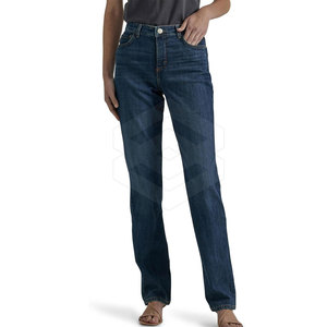 Jeans d'entraînement pantalon pour femmes prix de gros Jeans pantalon femmes vêtements décontractés haute qualité Jeans pantalon - Product Image 1