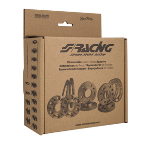 2 espaciadores de rueda negros de 12 mm 4-5x98 con centrado 58.1 con bull. - Product Image 5