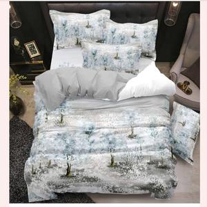 Juego de sábanas King florales de primera calidad hechas a mano de algodón satinado 100% para una sensación lujosa Ideal para mejorar los interiores de los dormitorios - Product Image 1