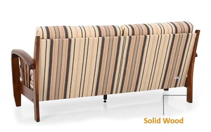 Sofá de Madera con Cojín de la Colección Americana - Product Image 2