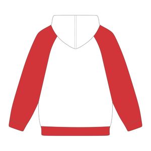 HBCU istruito bianco DST Raglan manica con cappuccio in ciniglia ricamato greco confraternita Delta Divine nove abbigliamento personalizzato felpa con cappuccio - Product Image 3