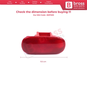 Feu stop arrière BSP1233, 3ème feu stop pour Master MK2, Mascott, Movano A, Interstar X70 7700352940 - Product Image 6