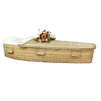 Ataúdes de Mimbre Biodegradables al por Mayor, Ataúd de Bambú para Funerales, Alta Calidad, Hecho a Mano en Vietnam