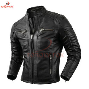 Chaquetas de Motocicleta de Diseño Moderno y Calidad Premium con Protección Completa para las Mejores Carreras de Motociclismo, Chaquetas de Cuero - Product Image 5