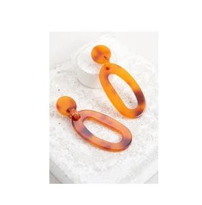 Boucles d'oreilles en résine époxy respectueuse de l'environnement, nouveauté de grande qualité, taille personnalisée, boucles d'oreilles en résine époxy, vêtements de fête pour filles d'occasion - Product Image 5