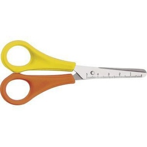 Westcott Kids 130mm Yellow/<b>Orange</b> Steel Craft Scissors for <b>Paper</b> Cutting - Product Image 1